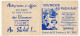 Couverture De Carnet "Jeunesse Au Plein Air" 1956 - Vide - 2 Vignettes (défectueuses Sans Gomme) En Sus - Blocks & Sheetlets & Booklets