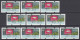 BRD 2022 Automatenmarken Mi.9-TS3+Ergenzungsmarken Mi.9-VS-3 Postfrische** Lot MNH - Ungebraucht