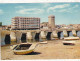 85. LES SABLES D'OLONNE .CPSM. LE PORT ET LA TOUR D'ARUNDEL.VUE DES PILES DE LA JETEE. ANNÉE 1969 - Sables D'Olonne