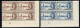 BRITISH EMPIRE, 1946 PEACE ISSUE, 5 DIFFERENT PLATE BLOCK SETS, MLH - Barbuda (...-1981)