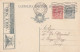 2255 - REGNO - Intero Postale Pubblicitario " AIGLE NOIR " Da Cent.15 Ardesia Del 1921 Da Genova A Firenze - Reklame