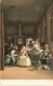 "Velazquez. Las Meninas ". Fine Art, Painting, Stengel Postcard # 29033 - Paintings