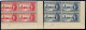 BRITISH EMPIRE, 1946 PEACE ISSUE, 5 DIFFERENT PLATE BLOCK SETS, MLH - British Solomon Islands (...-1978)