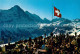 12986798 Grindelwald Bergrestaurant First Sonnenterrasse Eiger Jungfrau Tschinge - Andere & Zonder Classificatie