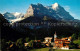 12986764 Grindelwald Ortsansicht Mit Kirche Fiescherhoerner Eiger Berner Alpen G - Other & Unclassified