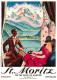 12964958 St Moritz GR Repro Plakat Fuer Verkehrsverein St.Moritz Von 1920 St. Mo - Andere & Zonder Classificatie