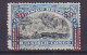 Belgian Congo 1921 Mi. 51, 50c. Auf 25c. Inkassifälle Overprint Aufdruck ERROR Variety 'Low Print' (o) (2 Scans) - Usati