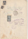 Italy. Napoli. 1944. Marca Municipale (comunale) DRITTO C. 80, Su Documento. BELLO. - Non Classés