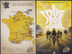 Lot 2 CP Tour De France 2012 Parcours Et Affiche - Cyclisme