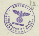 Lettre En Franchise Feldpost Avec Cachet LUFTWAFFE  FPN 32938 De 1943 ( DRESDE, DRESDEN) - Aviation Allemande ( 6 Scans) - Brieven En Documenten