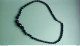 Delcampe - Collier De Pierre Noire -ancien- - Necklaces/Chains