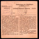 Elsaß, Paketkarte In Mischfrankatur Elsaß/DR - Occupazione 1938 – 45