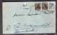 Berlin, Ortsbrief Mit MiF. Schwarz-/Rot-Aufdruck - Storia Postale