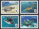 Cook Islands 2014 Green Turtle Ocean Penrhyn WWF Marine Reptile Amphibian Wildlife MNH Stamps Full Sheet Mi. 757-760 - Vie Marine