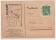 Berlin: Währungsgeschädigte 10 Pfg. Auf Fernkarte - Covers & Documents