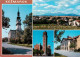 73787678 Kezmarok Kaesmark SK Rathaus Kirche Stadtpanorama Gegen Hohe Tatra  - Slovakia