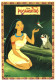 Pocahontas Meeko Flit, Disney 1995 Unused Postcard. Publisher Scandecor Sweden - Disneyworld