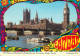 Navigation Sailing Vessels & Boats Themed Postcard London Parliament - Sailing Vessels