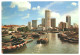 Boats, Port Harbor Singapore River 1970s Unused Postcard. Publisher S.W.Singapore - Singapore