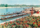 Navigation Sailing Vessels & Boats Themed Postcard Hungary Szeged Ship Hotel Szoke Tisza - Sailing Vessels