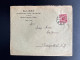 GERMANY 1924 LETTER ERFURT TO GEORGENTHAL 28-02-1924 DUITSLAND DEUTSCHLAND - Cartas & Documentos