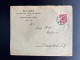 GERMANY 1924 LETTER ERFURT TO GEORGENTHAL 28-02-1924 DUITSLAND DEUTSCHLAND - Covers & Documents