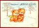 ** CARTE  BONNE  ANNEE  1990 ** - New Year