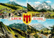 73786627 Lech Vorarlberg Panorama Mit Karhornmassiv Omeshorn Flexenpass Und Arlb - Otros & Sin Clasificación