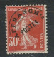 SOLDE N°58 Neuf* TBE 170€ - 1893-1947