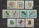 Pologne - 58 Timbres Animaux - Poissons Insectes Chevaux Oiseaux Chiens Chats Oiseaux Serpents Grenouilles Tortue Singe - Colecciones