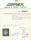 * 96. 50 Mil. Centraje De Lujo. Certificado COMEX (1975). Cat. 32 €. - Unused Stamps