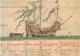 Navigation Sailing Vessels & Boats Themed Postcard Henry VIII's Warship Mary Rose - Veleros