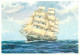 Navigation Sailing Vessels & Boats Themed Postcard The Square Riggers The Cutty Shark - Sailing Vessels