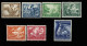 ALEMANIA IMPERIO. ** 470/75 Y 703. Cat. 183 €. - Unused Stamps