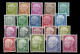 ALEMANIA FEDERAL. ** 62A/72B. Heuss. Preciosa. Cat. 373 €. - Unused Stamps