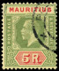 MAURICIO. Ø 146/54. Cat. 250 €. - Mauritius (...-1967)