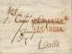 D.P. 2. 1817 (29 MAY). Carta De Guadalajara A Valls. Marca Nº 5R. Rara. - ...-1850 Prephilately