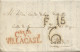 D.P. 14. 1825 (13 FEB). Carta De Villacastín A Madrid. Marca Nº 4R. Lujo. - ...-1850 Prephilately