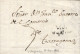 D.P. 19. 1805. Carta De Villajoyosa A Tarragona, En Tinta De Escribir. Porteo 5 Manuscrito. - ...-1850 Prefilatelia