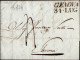 B35 - LETTERA DAGENOVA A SAVONA 1824 - 1. ...-1850 Prefilatelia