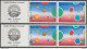SUPERBES VARIETES BLEU CIEL Et NOYAU MARRON DECALE Sur N° P2200A + Original  Neuf** TBE - Unused Stamps