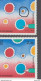 SUPERBES VARIETES BLEU CIEL Et NOYAU MARRON DECALE Sur N° P2200A + Original  Neuf** TBE - Unused Stamps