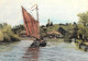 Navigation Sailing Vessels & Boats Themed Postcard Horning Norfolk Broads - Segelboote