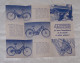 DEPLIANT PUB PUBLICITAIRE CYCLOMOTEUR CYCLO MOTEUR ALCYONNETTE TYPE NORMAL, LUXE, GRAND LUXE, ALCYON - Motorräder