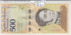 BILLETE VENEZUELA 500 BOLIVARES 2018 P-108b - Other - America