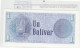 BILLETE VENEZUELA 1 BOLIVAR 1989 P-68  - Other - America