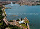 12891984 Geneve GE Fliegeraufnahme See Hafen Fontaene Geneve - Andere & Zonder Classificatie