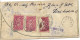 Infla Letter 22.7.1923 Arzfeld Registered To USA  Bahnpost Zug 1351 - Brieven En Documenten