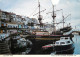 Navigation Sailing Vessels & Boats Themed Postcard Golden Hind Yacht - Voiliers