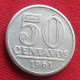 Brazil 50 Centavos 1961 Brasil Bresil Brazilie Brasile W ºº - Brasil